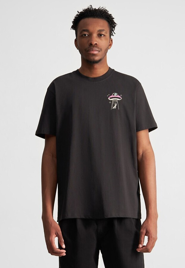 T-Shirt "Stockholm UFO Chest" - black
