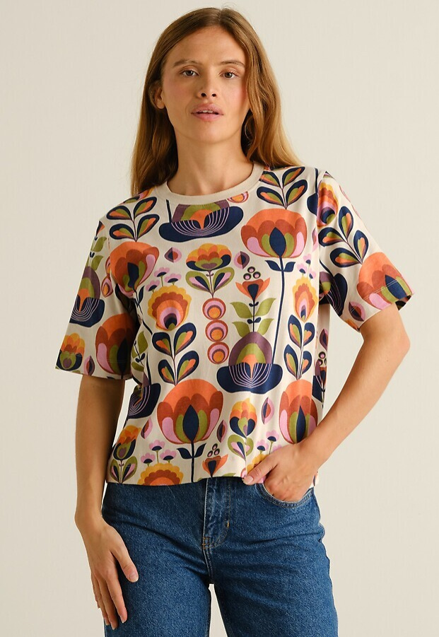 T-Shirt "Vadstena Autumn Harvest" - multicoloor T-Shirt "Vadstena Autumn Harvest" - multicoloor
