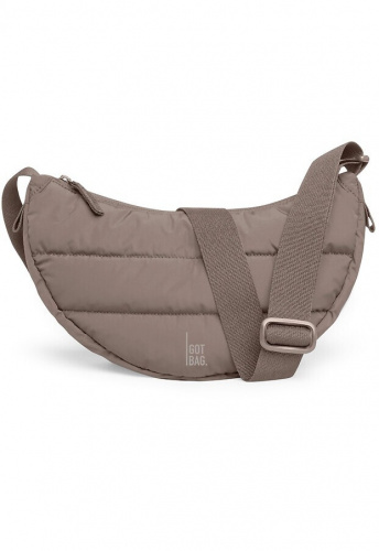 Got Bag "Puffer Moon Bag Small Monochrome" - oyster