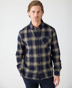 Kariertes Flanell-Hemd - blue check