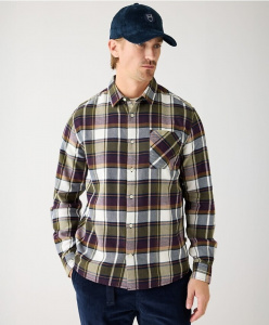 Kariertes Flanell-Hemd - blue check