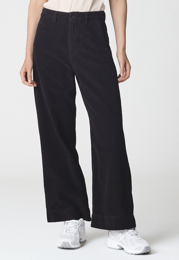 Kordhose "Lydia Jumbo" - black