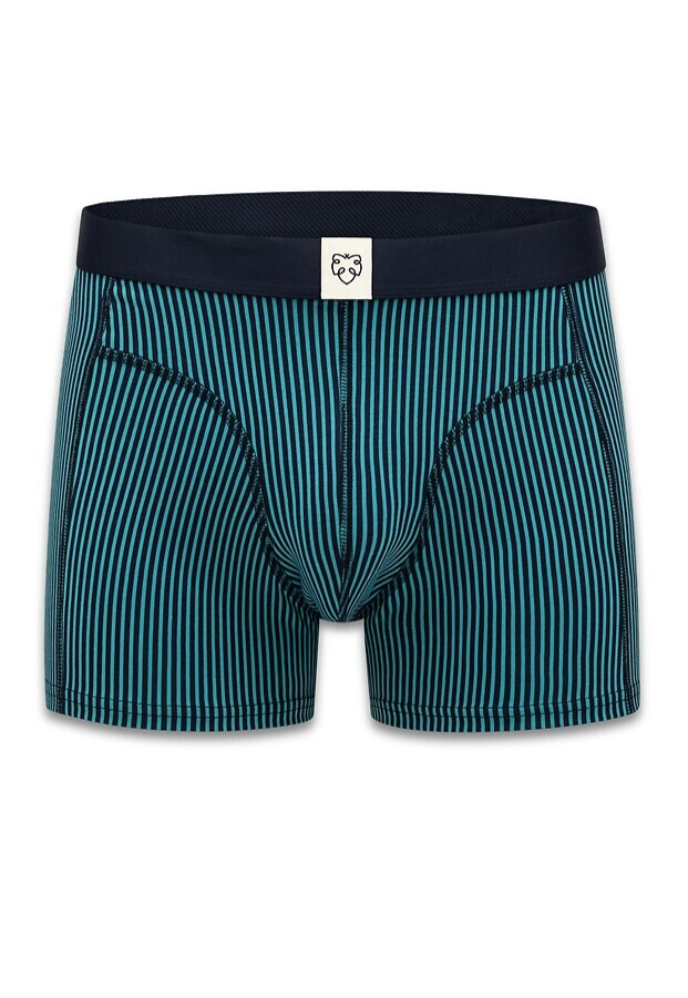 Boxer Brief "Navy Twotone Stripe" - navy