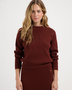 Strickpullover "Katia" - brick