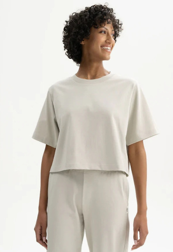 Cropped T-Shirt "Joshna" - birch