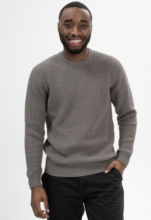Strickpullover "Ravi" - bear melage