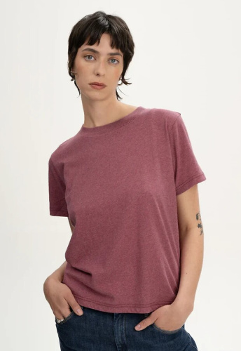 T-Shirt "Khira" - marmelade melange