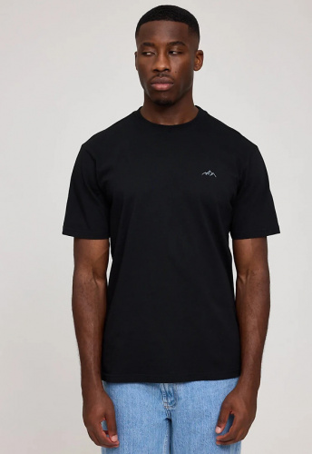 Chest Print T - schwarz/mountain print