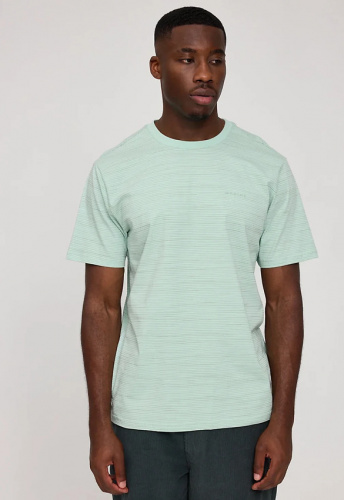 Wobbly Striped T - pool/seagrass