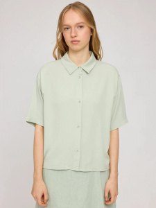 Short Sleeve Shirt - misty jade