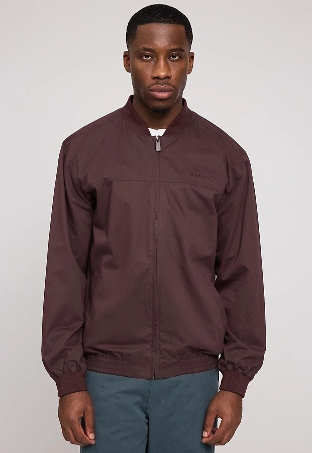 Natural Bomber Jacket - dark chocolate