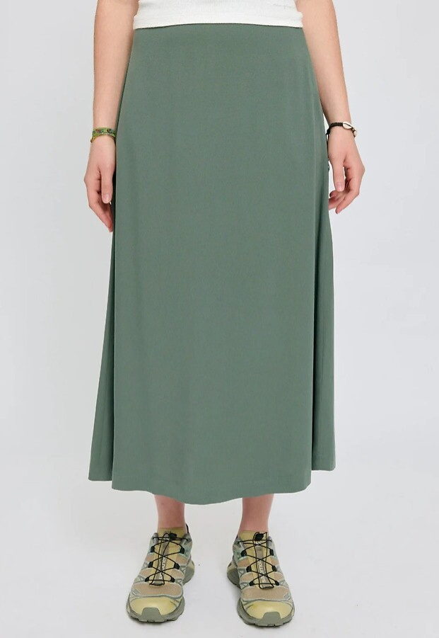 Viskose-Midi-Rock - bottle