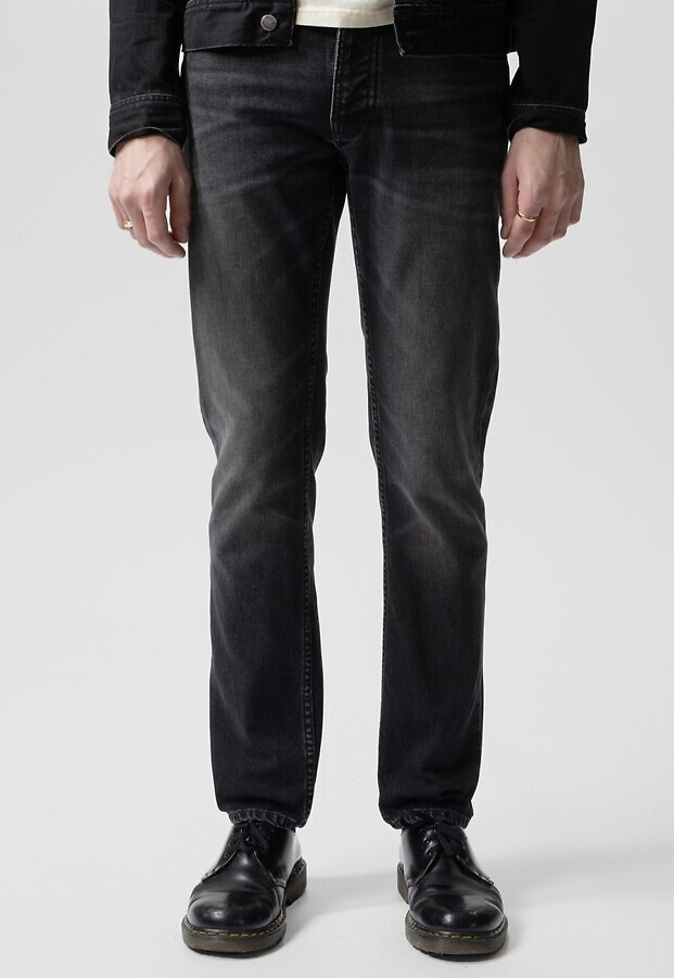 Nudie Jeans "Solid Ollie" - black force