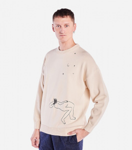 Knit Sweater "Drom" - off white