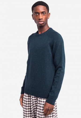 Woll-Strickpullover "Somerset" - green