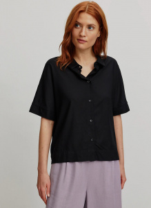 Bluse "Brunnera" - schwarz