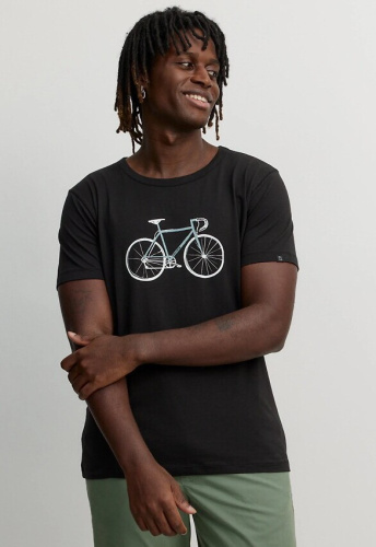 T-Shirt "Bay Bike" - black