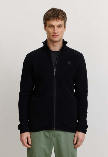 Fleecejacke "Buxus" - schwarz