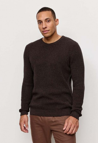 Feinstrick-Pullover "Bacopa" - taupe