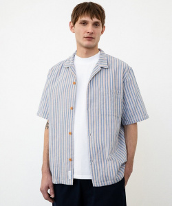 Rotholz "Bowling Shirt" - multi stripe