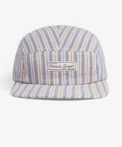 Rotholz "Gestreiftes 5-Panel Cap"