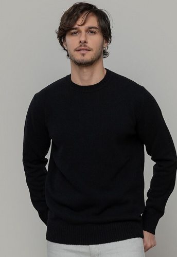 Kaschmir-Pullover "Romeo" - black ardesia