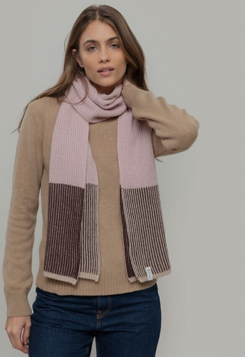 Kaschmir-Schal "Teresa" - pink peonia