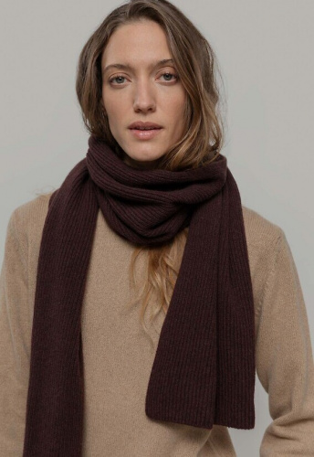 Kaschmir-Schal "Federico" - brown caffe