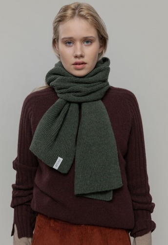 Kaschmir-Schal "Federico" - green foresta