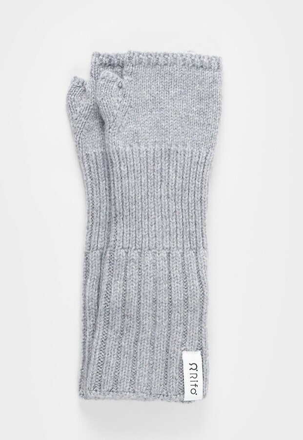 Kaschmir-Stulpen "Tamara" - grey calce