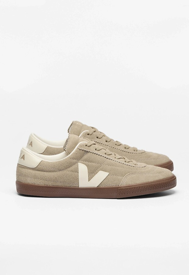 Veja "Panenka Suede" - taupe pierre bark
